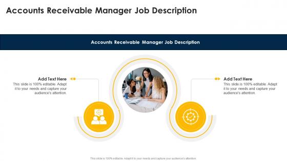 Accounts Receivable Manager Job Description In Powerpoint And Google Slides Cpp