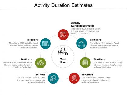 Activity duration estimates ppt powerpoint presentation graphics cpb