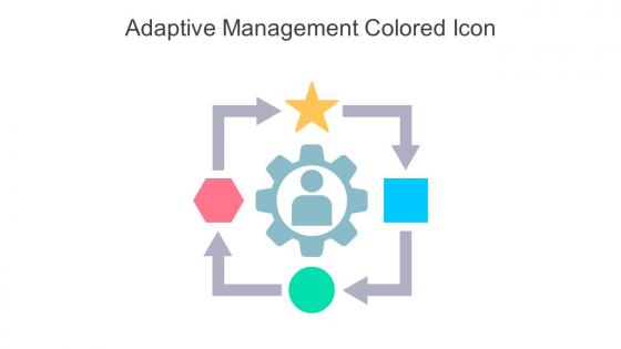 Adaptive Management Colored Icon In Powerpoint Pptx Png And Editable Eps Format