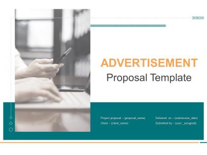 Advertisement proposal template powerpoint presentation slides