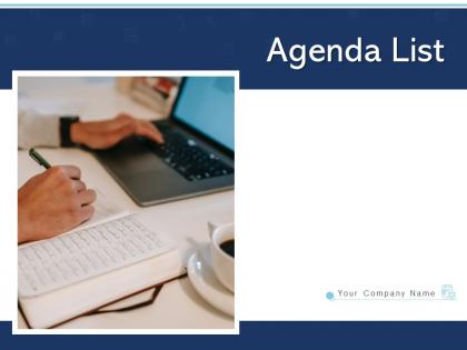 Agenda list process business continuity equity portfolio forecasting payroll costs trade