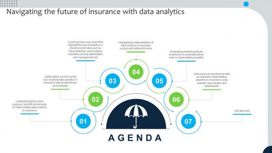 Agenda Navigating The Future Of Insurance With Data Analytics SS