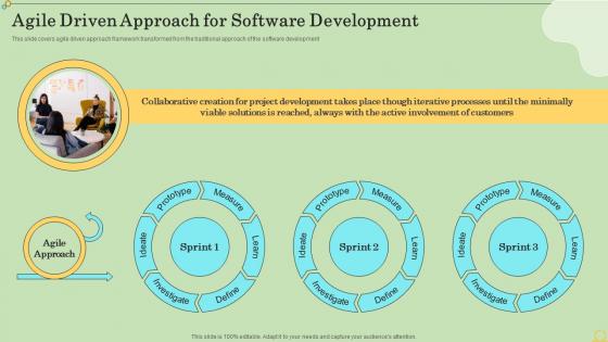 Agile Driven Approach For Software Agile Information Technology Project Management