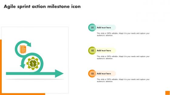 Agile Sprint Action Milestone Icon