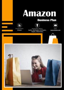 Amazon Business Plan Pdf Word Document