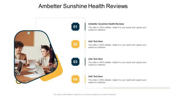 Ambetter Sunshine Health Reviews In Powerpoint And Google Slides Cpb