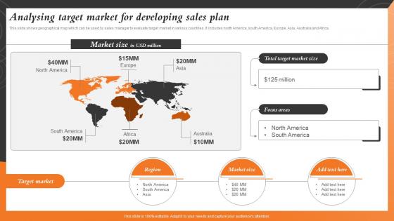 Analysing Target Market For Developing Sales And Marketing Alignment For Business Strategy SS V