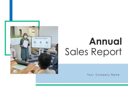 Annual Sales Report Dashboard Performance Product Presentation Analysis