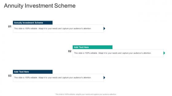 Annuity Investment Scheme In Powerpoint And Google Slides Cpb