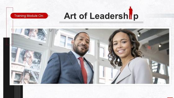 Art Of Leadership Training Ppt