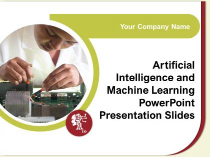 Artificial intelligence and machine learning powerpoint presentation slides complete deck