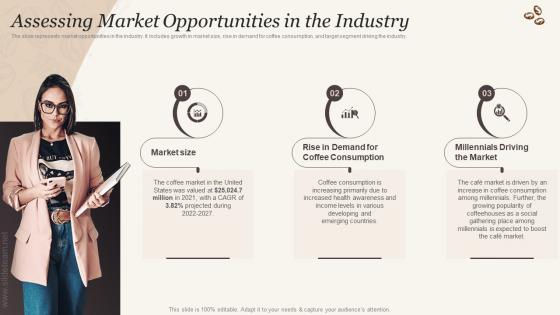 Assessing Market Opportunities In The Industry Cafe Business Plan BP SS