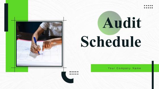 Audit Schedule Powerpoint Ppt Template Bundles