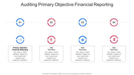 Auditing Primary Objective Financial Reporting In Powerpoint And Google Slides Cpb