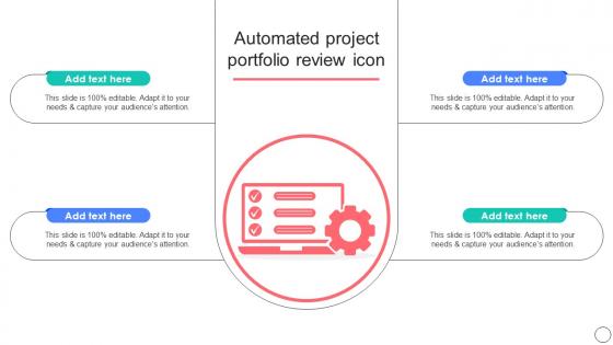 Automated Project Portfolio Review Icon