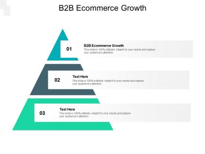 B2b ecommerce growth ppt powerpoint presentation inspiration background image cpb