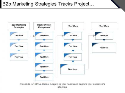 B2b marketing strategies tracks project management enterprise planning resource cpb