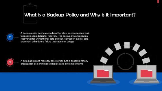 Backup Policy And Its Importance Training Ppt