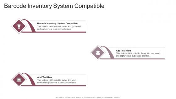 Barcode Inventory System Compatible In Powerpoint And Google Slides Cpb