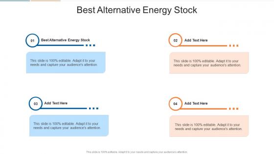 Best Alternative Energy Stock In Powerpoint And Google Slides Cpb