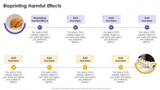 Bioprinting Harmful Effects In Powerpoint And Google Slides Cpp