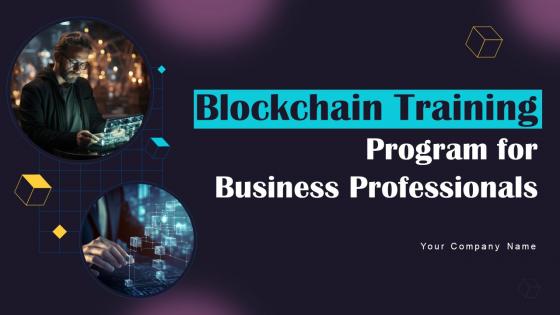 Blockchain Training Program For Business Professionals DTE CD