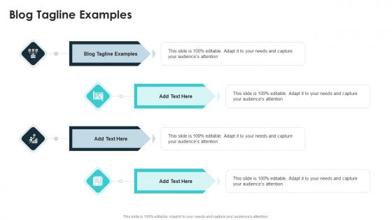 Blog Tagline Examples In Powerpoint And Google Slides Cpb