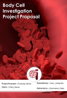 Body Cell Investigation Project Proposal Example Document Report Doc Pdf Ppt