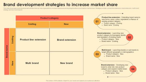 Brand Development Strategies To Increase Market Share Digital Brand Marketing MKT SS V