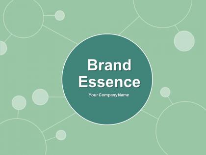 Brand Essence Unifying Creates Focus Guide Actions Internal Experience