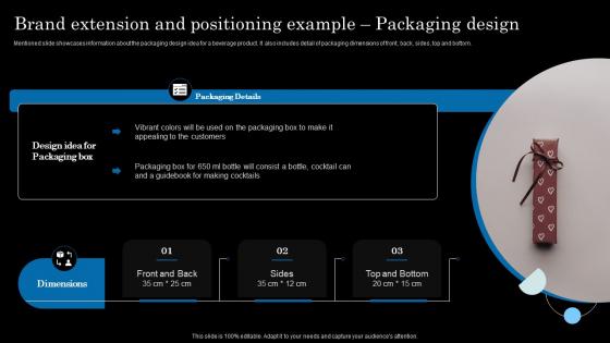 Brand Extension And Positioning Example Packaging Design Strategic Brand Extension Launching