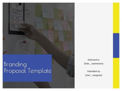 Branding proposal template powerpoint presentation slides