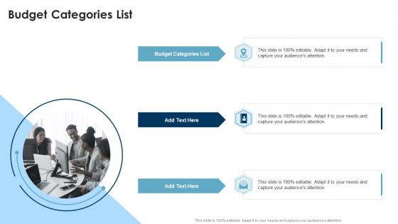 Budget Categories List In Powerpoint And Google Slides Cpb