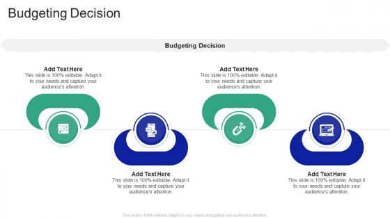 Budgeting Decision In Powerpoint And Google Slides Cpb