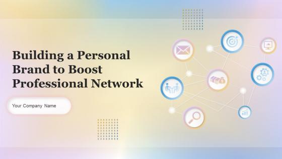 Building A Personal Brand To Boost Professional Network Branding CD V