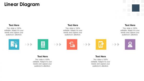 Building digital strategy roadmap for digital transformation linear diagram