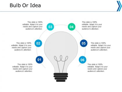 Bulb or idea technology ppt powerpoint presentation portfolio example introduction