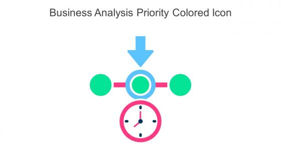 Business Analysis Priority Colored Icon In Powerpoint Pptx Png And Editable Eps Format