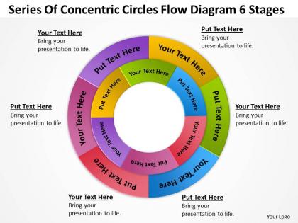 Business concept diagram flow 6 stages powerpoint templates ppt backgrounds for slides