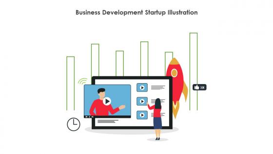 Business Development Startup Illustration