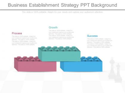 Business establishment strategy ppt background