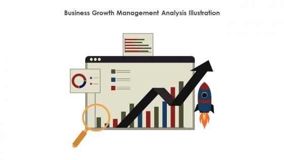 Business Growth Management Analysis Illustration