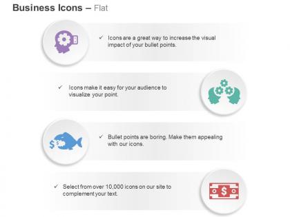 Business Idea Generation Process Flow Currency Loss Ppt Icons Graphics