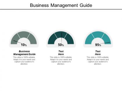 Business management guide ppt powerpoint presentation infographic template cpb