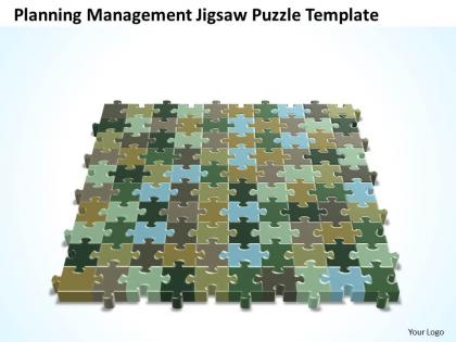 Business Powerpoint Templates Planning Management Jigsaw Sales Puzzle Ppt Slides