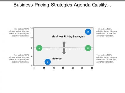 Business pricing strategies agenda quality management products packaging