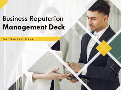 Business reputation management deck powerpoint presentation slides