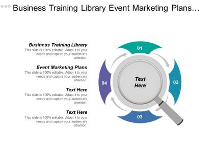 Business training library event marketing plans company marketing