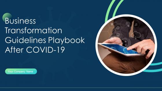 Business Transformation Guidelines Playbook After COVID 19 Powerpoint Presentation Slides