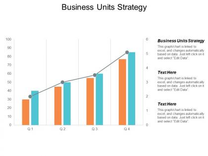 Business units strategy ppt powerpoint presentation pictures example topics cpb